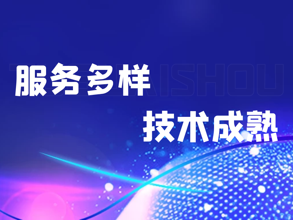服務多樣(yàng)  技術成(chéng)熟